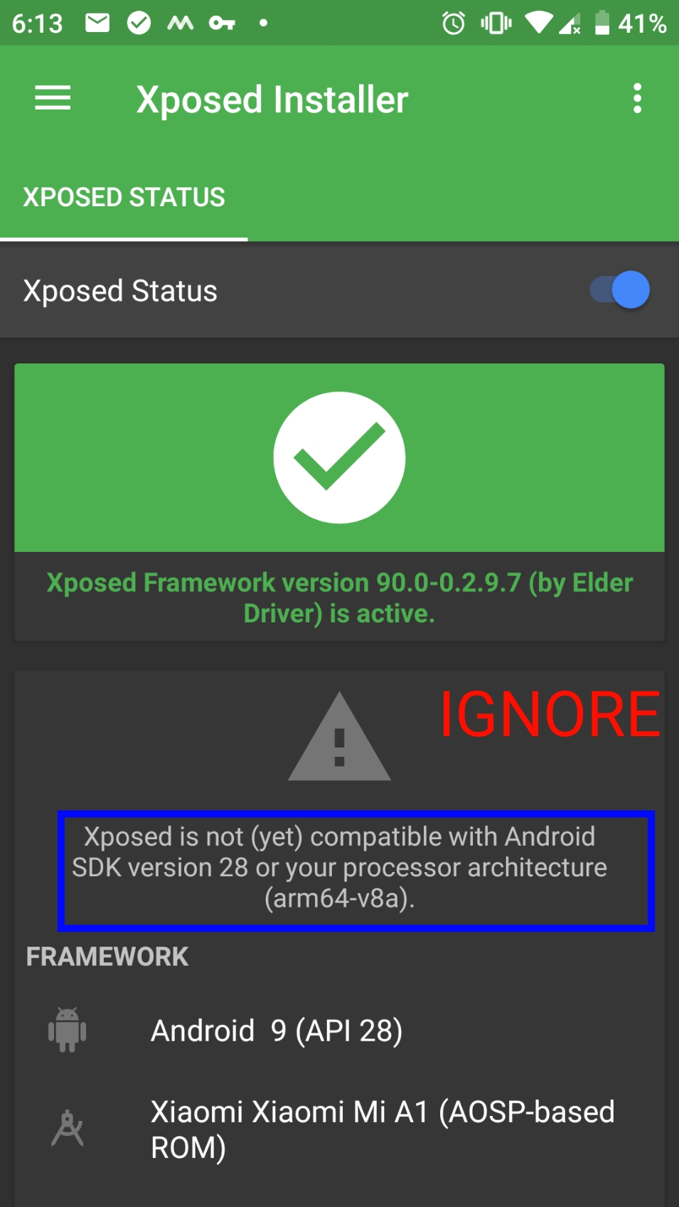 xposed framework uninstaller